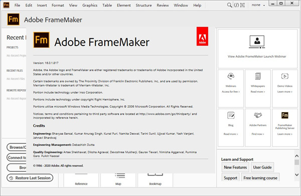 FrameMaker 2020破解版