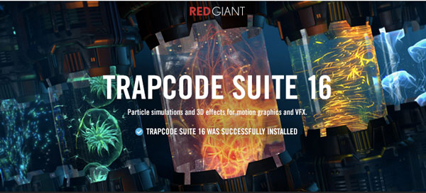 Red Giant Trapcode Suite序列号