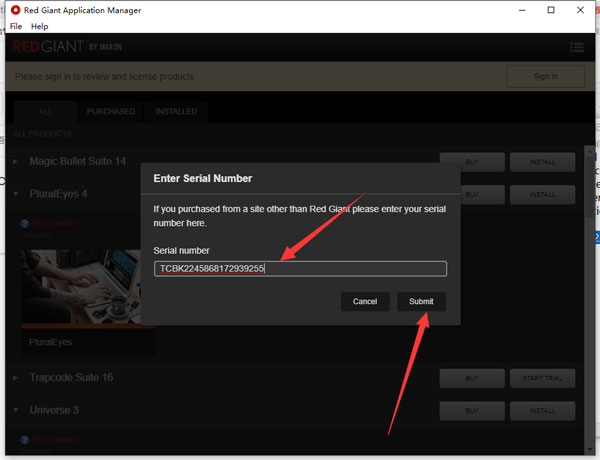 Red Giant Trapcode Suite序列号