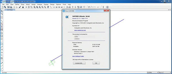 csi sap2000 v23中文破解版