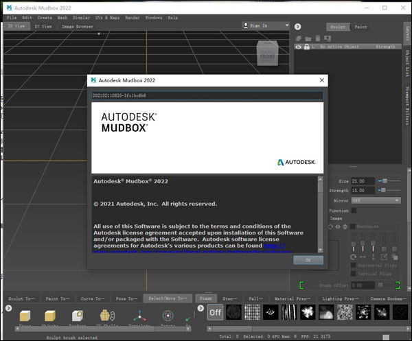 autodesk mudbox 2022中文破解版