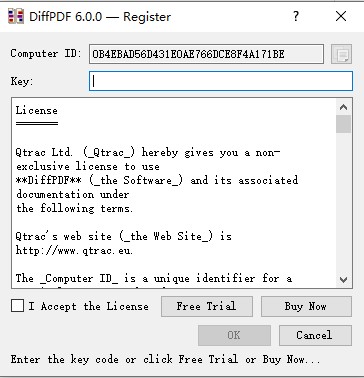 diffpdf key