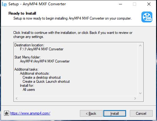 AnyMP4 MXF Converter破解版