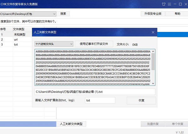CHK文件恢复专家永久免费版