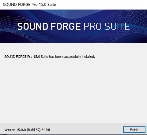 SOUND FORGE Pro 15破解版