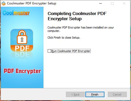 Coolmuster PDF Encrypter破解版