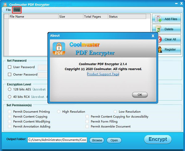 Coolmuster PDF Encrypter破解版