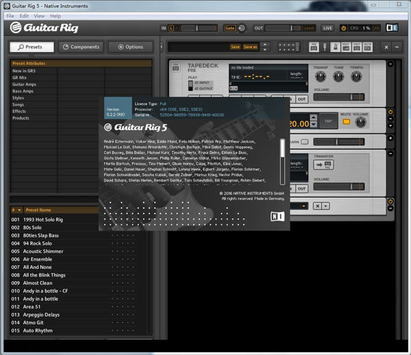 GUITAR RIG5破解版