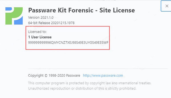 passware kit forensic 2021破解版