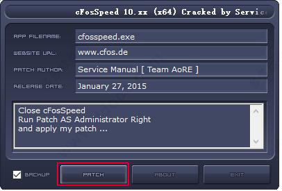 cfosspeed破解补丁