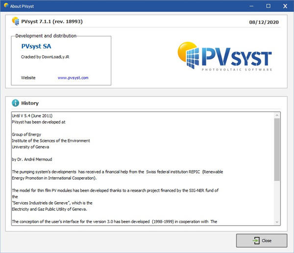 PVsyst Professional 7.1.1破解补丁