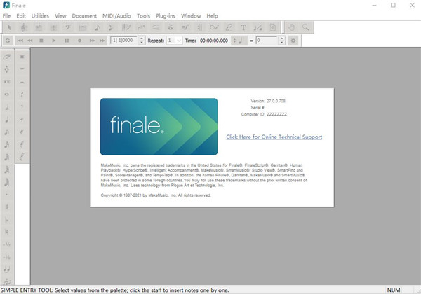 MakeMusic Finale破解版