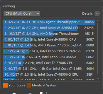 cinebench r20绿色版