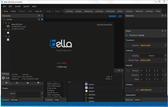 Bella Render GUI 20.15.0.0破解版