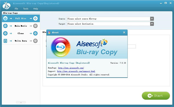 Aiseesoft Blu-ray Copy破解版