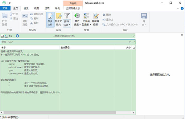 UltraSearch free中文绿色版