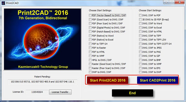 Print2CAD 2016破解版