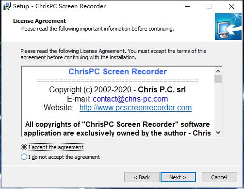 ChrisPC Screen Recorder破解版