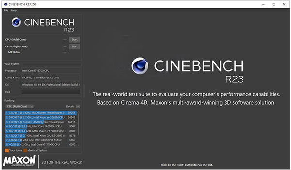 cinebench r23绿色破解版