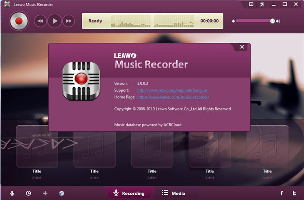 Leawo Music Recorder破解版