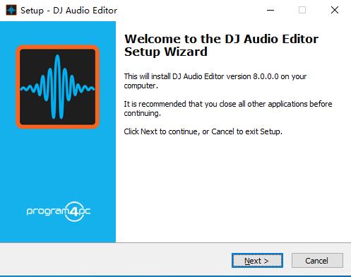 Program4Pc DJ Audio Editor 8.0破解版