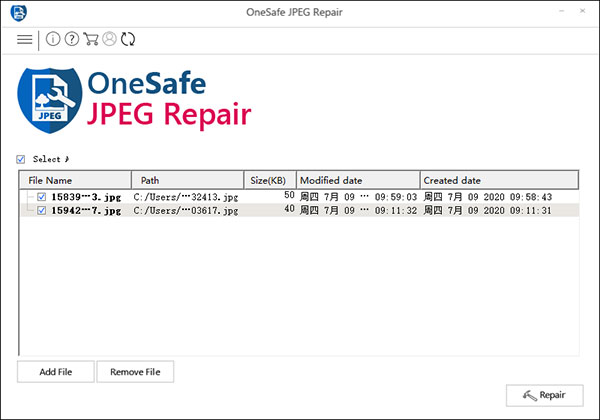 OneSafe JPEG Repair破解版