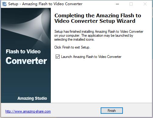 Amazing Flash to Video Converter破解版