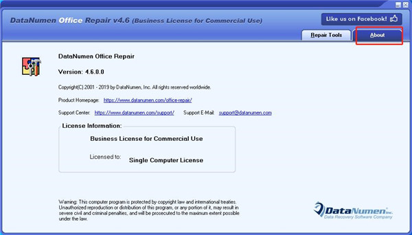 DataNumen Office Repair破解版