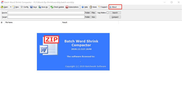 Batch Word Shrink Compactor破解版