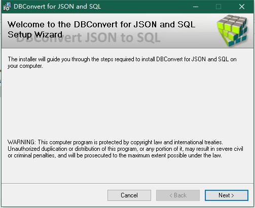 DBConvert JSON to SQL破解版