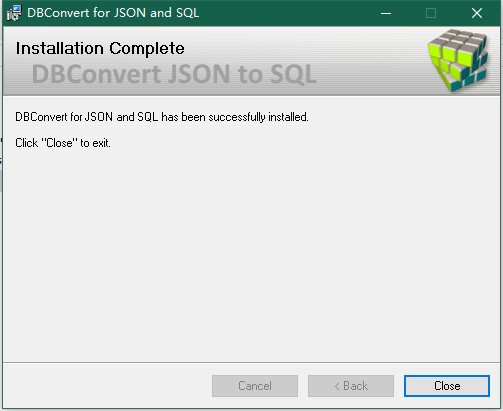 DBConvert JSON to SQL破解版