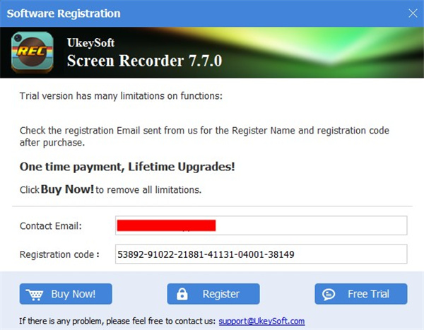 UkeySoft Screen Recorder破解版