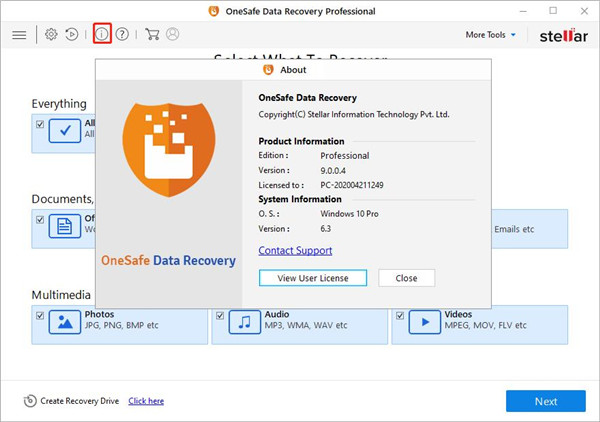 OneSafe Data Recovery破解版