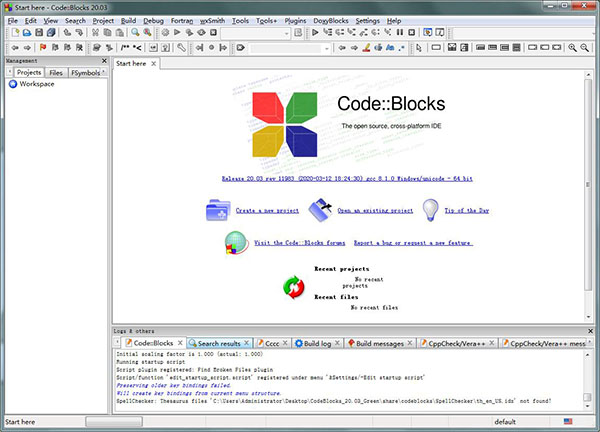 codeblocks绿色免安装版