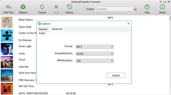 Ondesoft Spotify Converter破解版