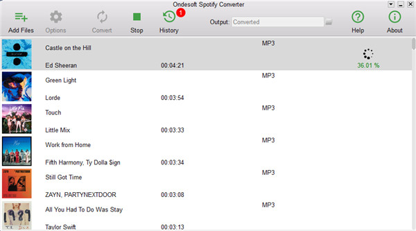 Ondesoft Spotify Converter破解版