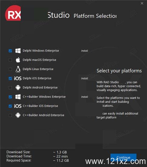 EEmbarcadero RAD Studio 11破解补丁