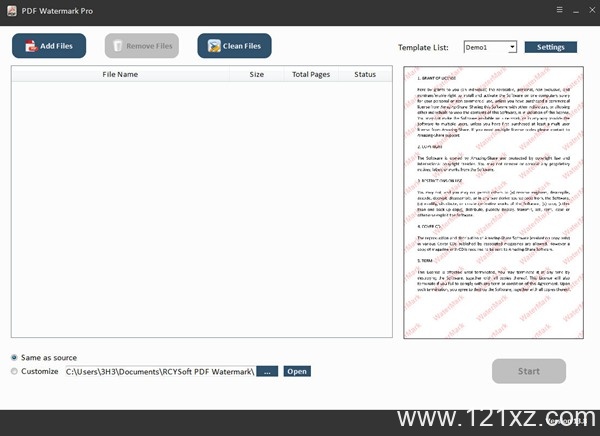 PDF Watermark Pro破解版