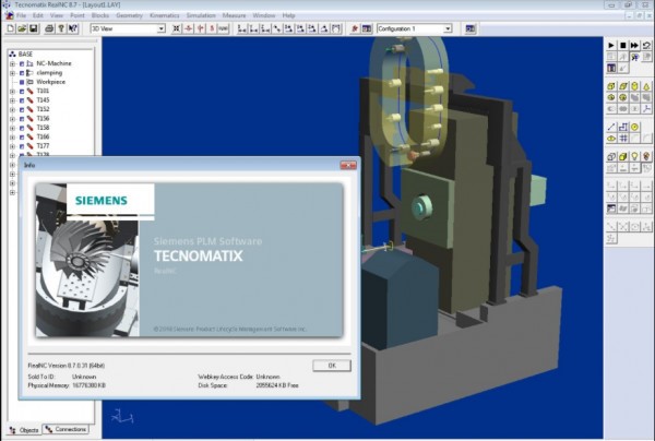 Siemens Tecnomatix RealNC破解版