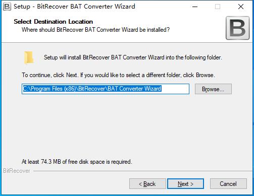 BitRecover BAT Converter Wizard破解版