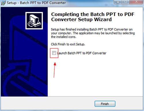 Batch PPT TO PDF Converter破解版