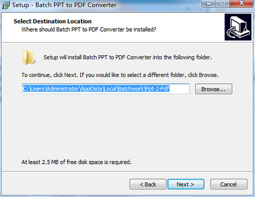 Batch PPT TO PDF Converter破解版