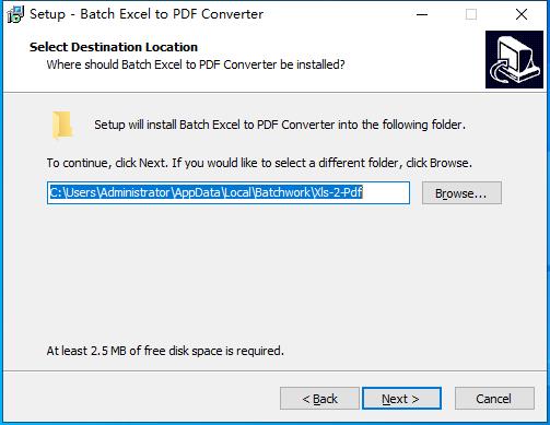 Batch XLS to PDF Converter破解版