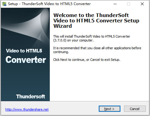 ThunderSoft Video to HTML5 Converter破解版