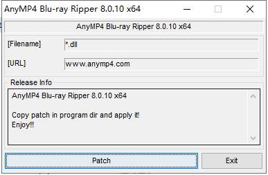 AnyMP4 Blu-ray Ripper破解版