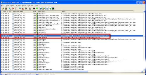 process monitor免安装绿色版