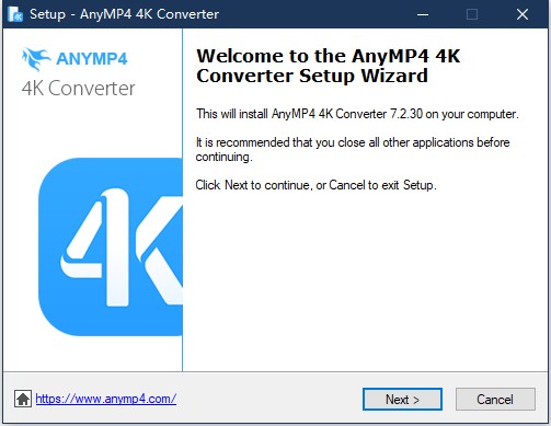 Anymp4 4k Converter破解版