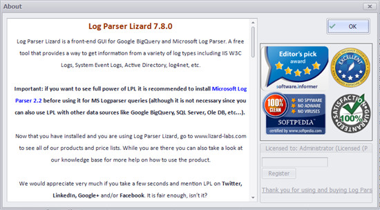 Log Parser Lizard破解版