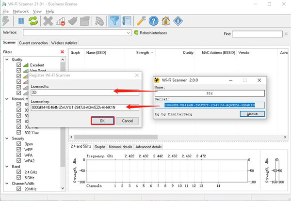 LizardSystems Wi-Fi Scanner破解版