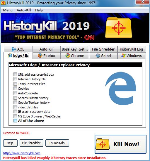 HistoryKill 2019破解版